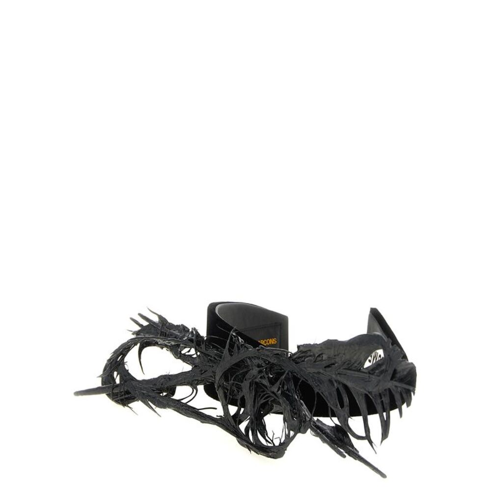Comme Des Garçons Black Rayon Women's Headband